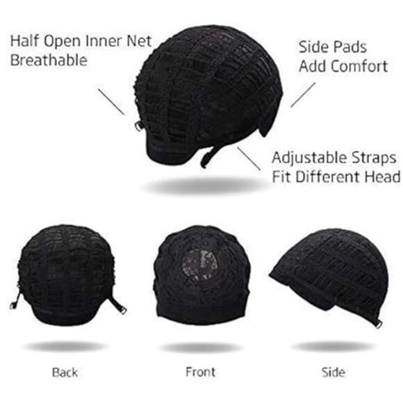 Short Wine Red Bob Wig with Bangs for Cosplay with Glasses Burgundy - Picture 5 of 6